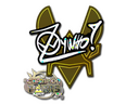 Sticker | ZywOo (Glitter, Champion) | Paris 2023