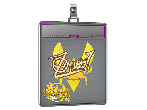 Sticker Slab | ZywOo (Holo, Champion) | Paris 2023