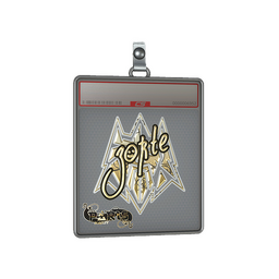 Sticker Slab | zorte (Gold) | Paris 2023