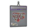 Sticker Slab | zevy (Glitter) | Paris 2023