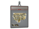 Sticker Slab | zevy (Gold) | Paris 2023