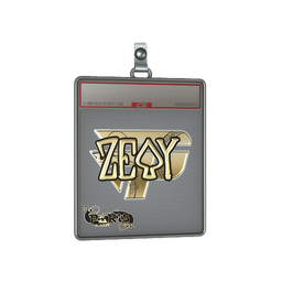 Sticker Slab | zevy (Gold) | Paris 2023