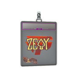 Sticker Slab | zevy (Holo) | Paris 2023