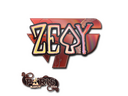 Sticker | zevy (Holo) | Paris 2023