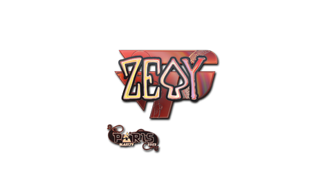 Sticker | zevy (Holo) | Paris 2023