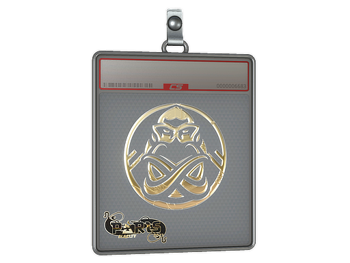 Sticker Slab | ENCE (Gold) | Paris 2023