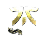 Наклейка | Fnatic (золотая) | Париж-2023