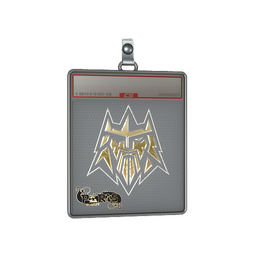 Sticker Slab | forZe eSports (Gold) | Paris 2023