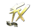 Sticker | Fluxo (Gold) | Paris 2023