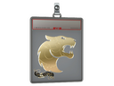 Sticker Slab | FURIA (Gold) | Paris 2023