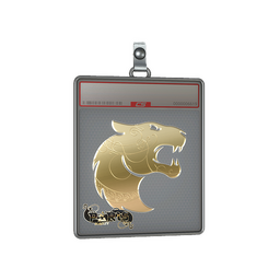 Sticker Slab | FURIA (Gold) | Paris 2023