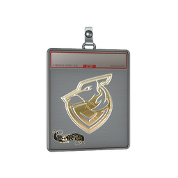 Sticker Slab | Grayhound Gaming (Gold) | Paris 2023