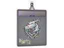 Sticker Slab | Grayhound Gaming (Glitter) | Paris 2023