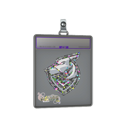 Sticker Slab | Grayhound Gaming (Glitter) | Paris 2023