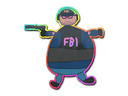 Sticker | Poorly Drawn FBI (Holo)