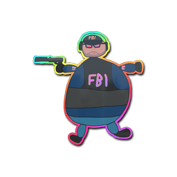 Poorly Drawn FBI (Holo)