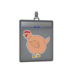 Sticker Slab | Poorly Drawn Chicken