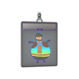 Sticker Slab | Poorly Drawn Balkan (Holo)