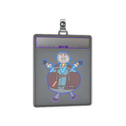 Sticker Slab | Poorly Drawn Bloody Darryl (Holo)
