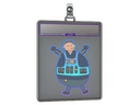 Sticker Slab | Poorly Drawn Ava (Holo)