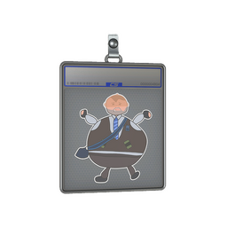 Sticker Slab | Poorly Drawn Number K