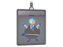Sticker Slab | Poorly Drawn Number K (Holo)