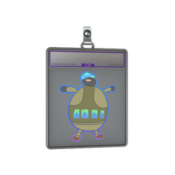 Sticker Slab | Poorly Drawn IDF (Holo)