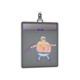 Sticker Slab | Poorly Drawn Terrorist (Holo)