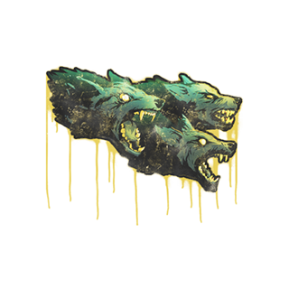 Sealed Graffiti | Cerberus