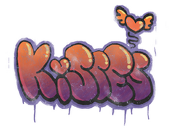 Sealed Graffiti | Kisses