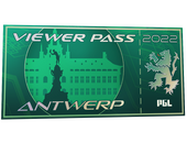 Пропуск зрителя PGL Major Antwerp 2022