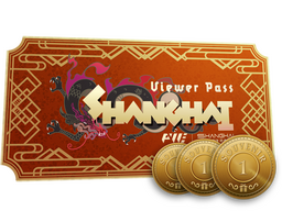 Shanghai 2024 Viewer Pass + 3 Souvenir Tokens