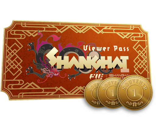 Shanghai 2024 Viewer Pass + 3 Tokens