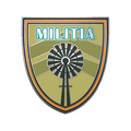 Militia Pin
