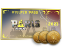 Paris 2023 Viewer Pass + 3 Souvenir Tokens