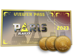 Paris 2023 Viewer Pass + 3 Souvenir Tokens