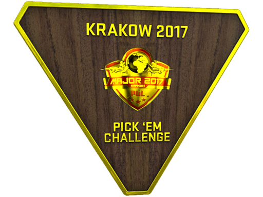 Gold Krakow 2017 Pick'Em Trophy