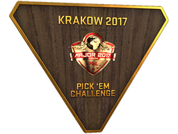 Bronze Krakow 2017 Pick'Em Trophy