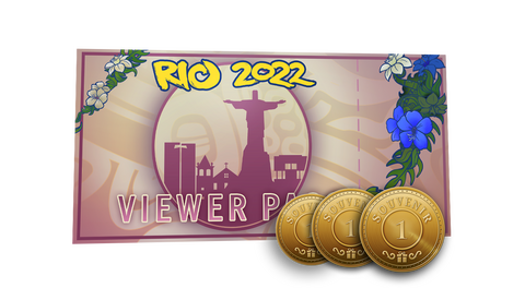 Rio 2022 Viewer Pass + 3 Souvenir Tokens