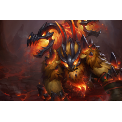 Loading Screen of Deep Magma