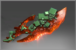 Inscribed Crimson Emerald Conquest