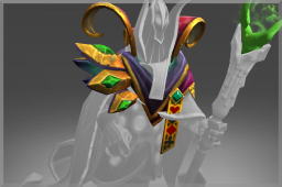 Autographed Pauldrons of the Rambling Fatebender