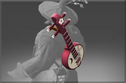 Inscribed Ruan of Blossoming Harmony