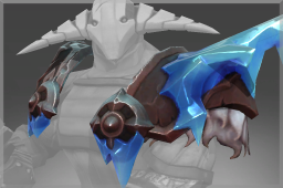 Pauldrons of the Guardian of the Sapphire Flame