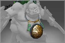 Inscribed Medallion of the Ghastly Gourmand