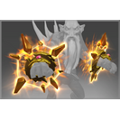 Inscribed Golden Bracers of Forlorn Precipice