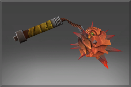 Inscribed Heavy Barbed Morning Star