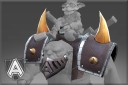 Formed Alloy Pauldrons