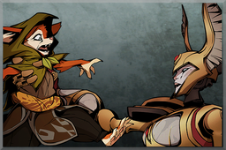 Hoodwink Grabbed - Story Showcase Decoration