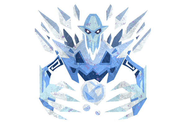 Glitter Monster Hunter Sticker - Ancient Apparition